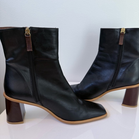 ALOHAS Black Heeled Boots - Picture 10 of 15